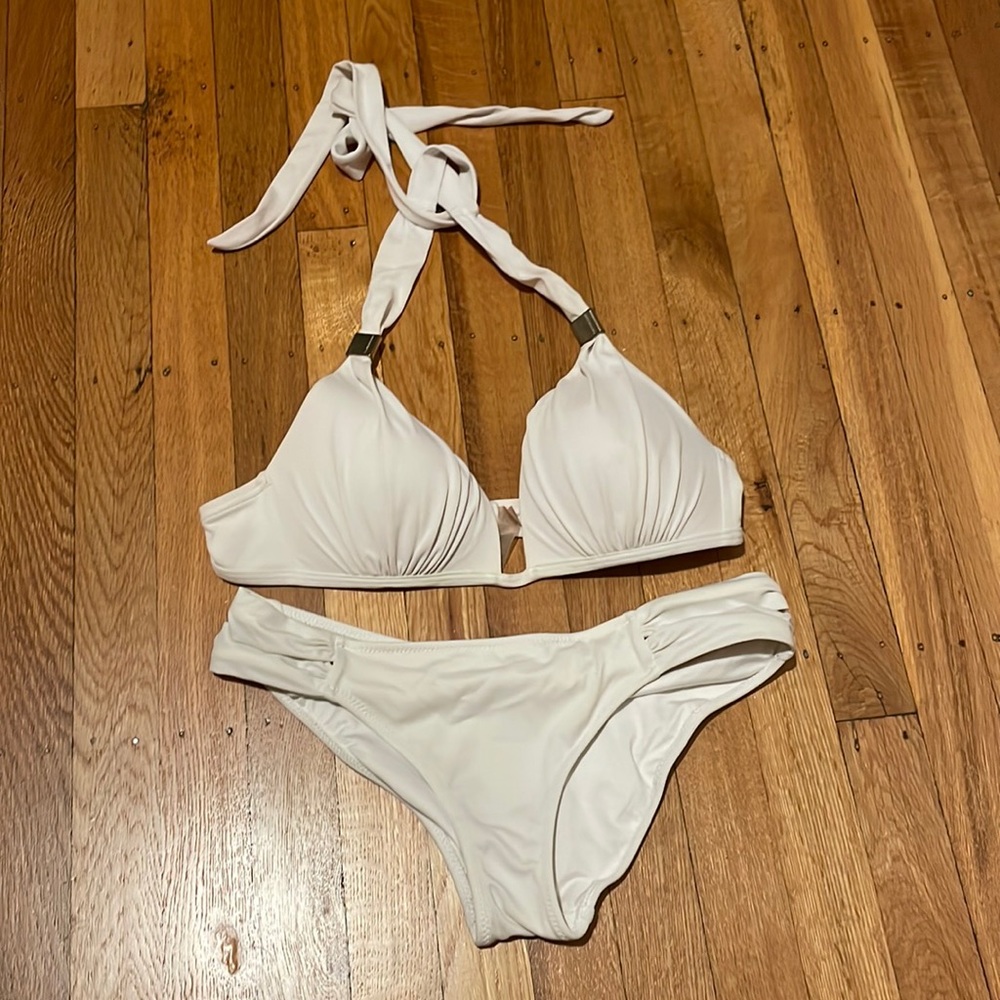 Victoria secret white bikini